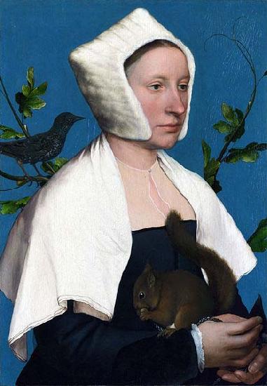  Lady with a Squirrel